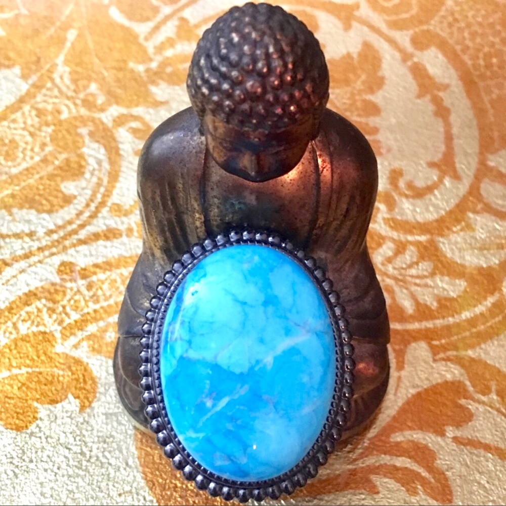Vintage Genuine Turquoise Ring